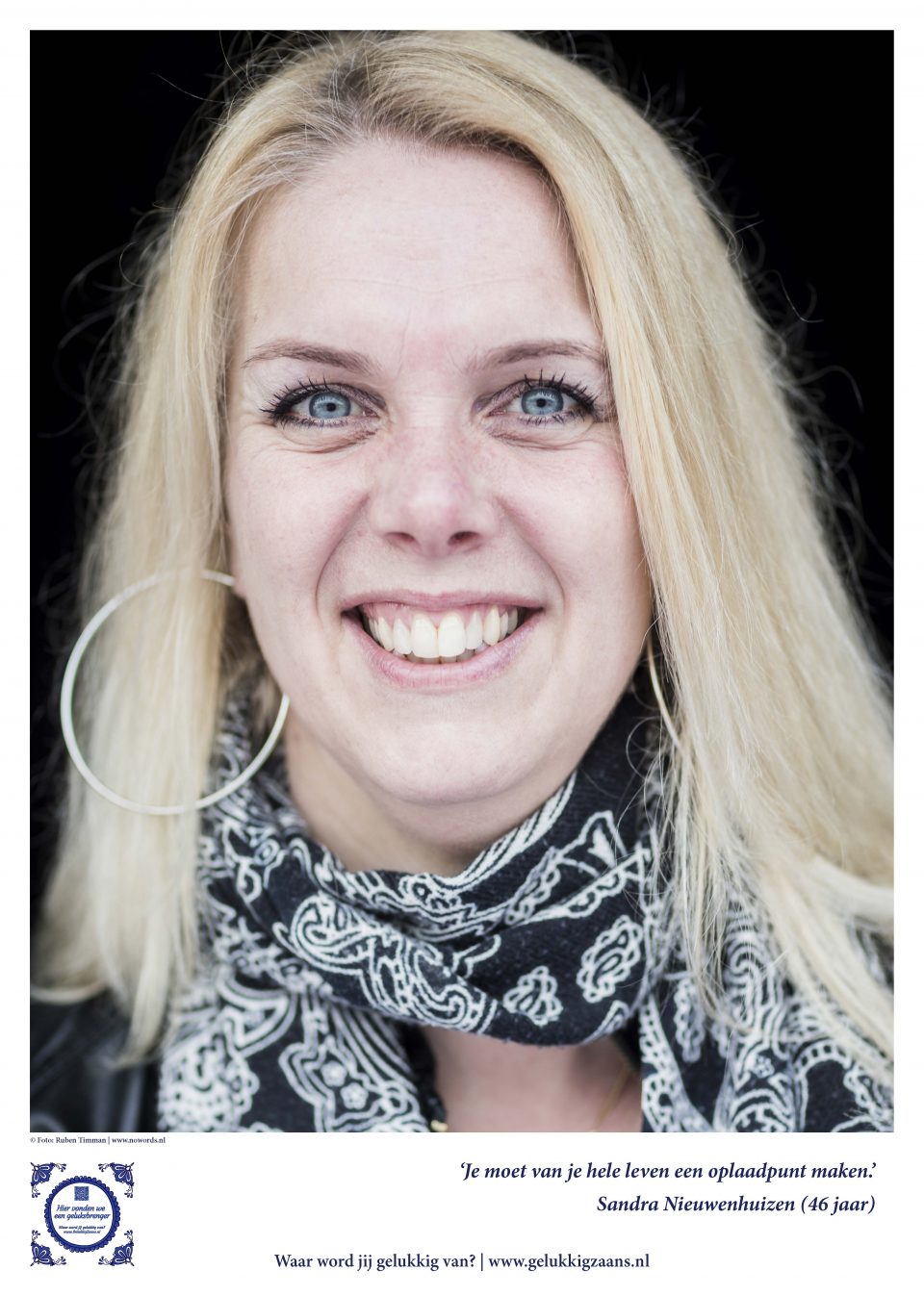 Geluksbrenger Sandra Nieuwenhuizen: ‘Je kunt overal een positieve swing aan geven.’